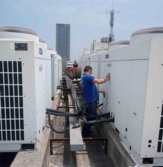 江门中央空调制热和不制冷系统维修方法